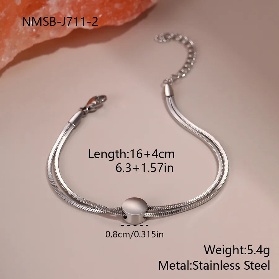 18K Gold Plated Snake Chain Bracelet