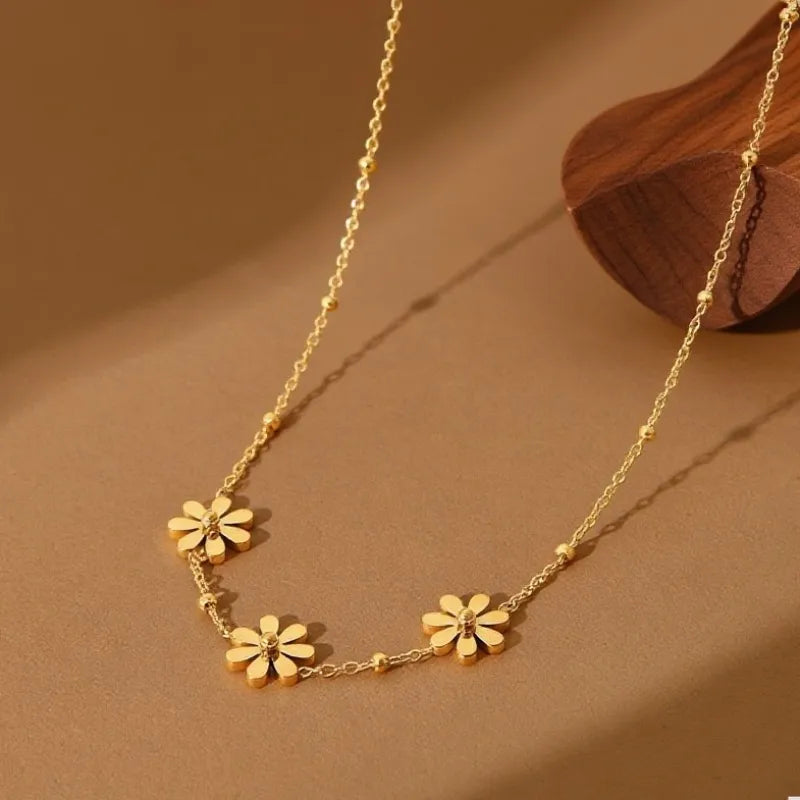 Titanium Steel Heart Pendant Necklace