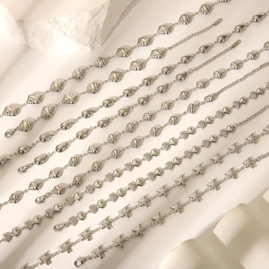 Luxury Titanium Steel Charm Bracelet