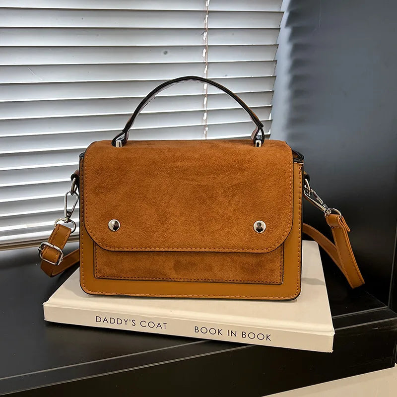 Large Square PU Leather Shoulder Bag – Smiling Maria - Smiling Maria - Everything For Women