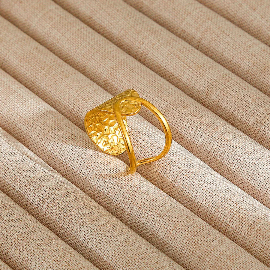 Heart Pattern Stainless Steel Ring 101