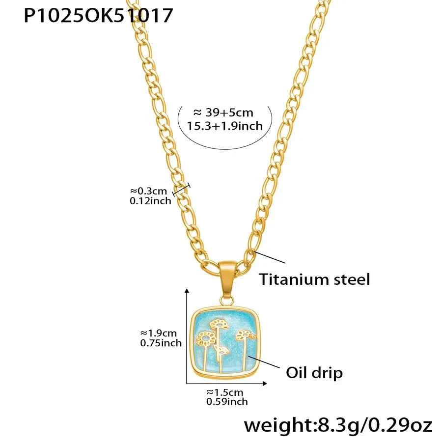 18K Gold Heart Lock Necklace with Zircon Charms