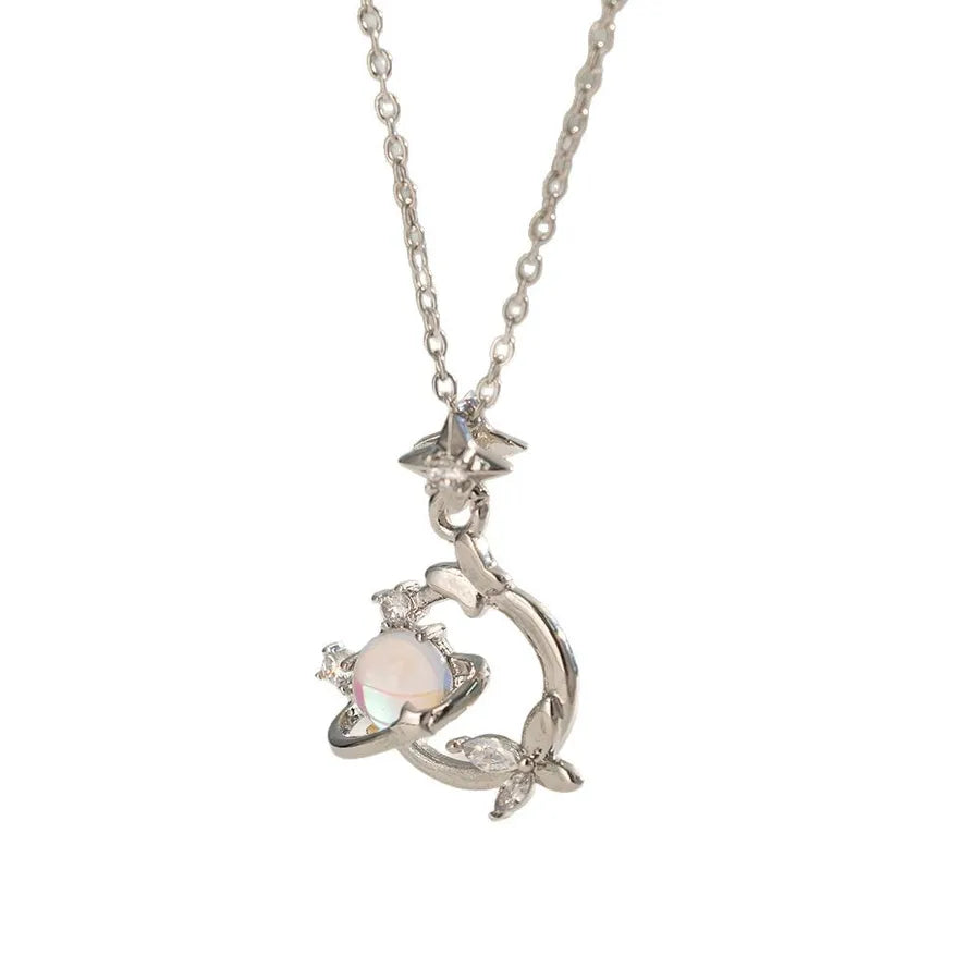 Butterfly Dream Titanium Pendant Necklace