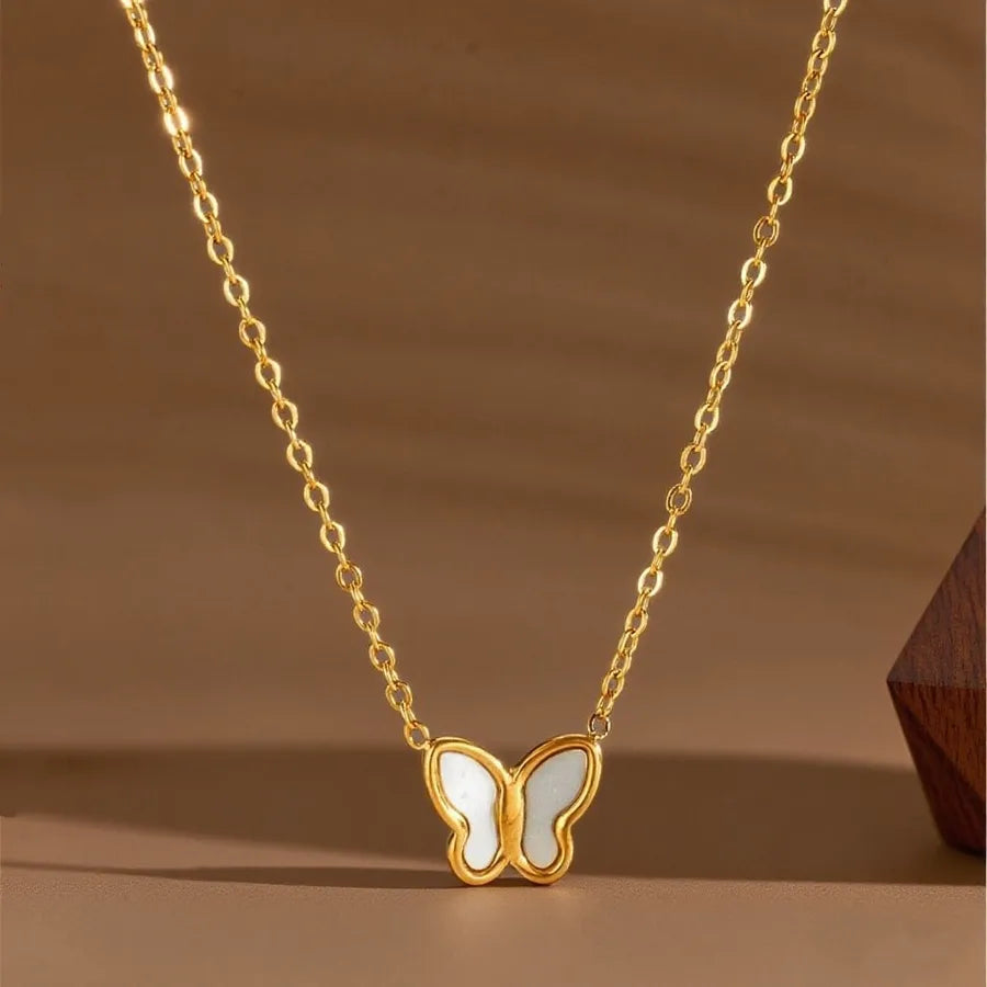 Titanium Steel Heart Pendant Necklace