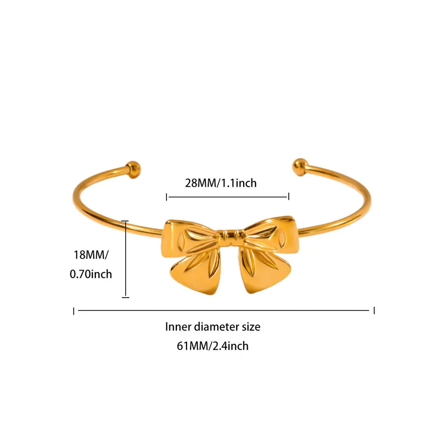 18K Gold Plated Butterfly & Starfish Bracelet 1