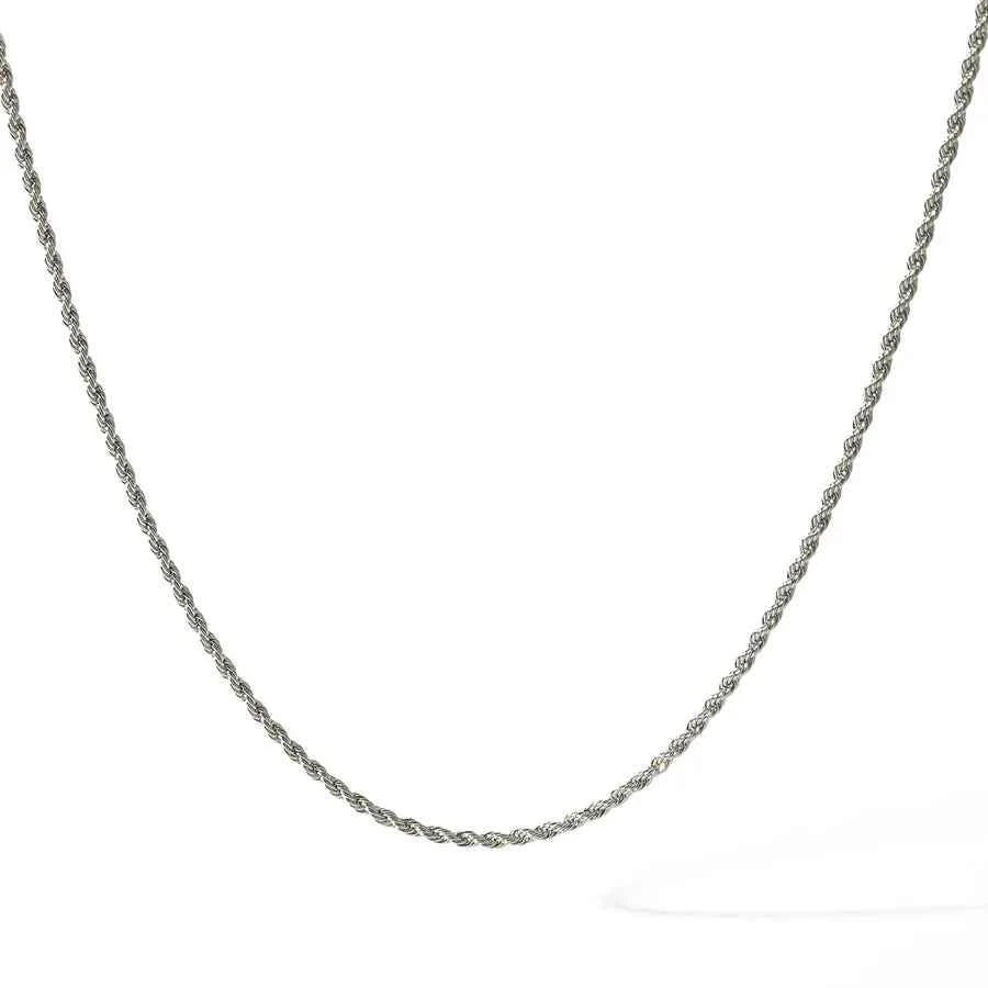18K Gold Plated Stainless Steel Twist Necklace