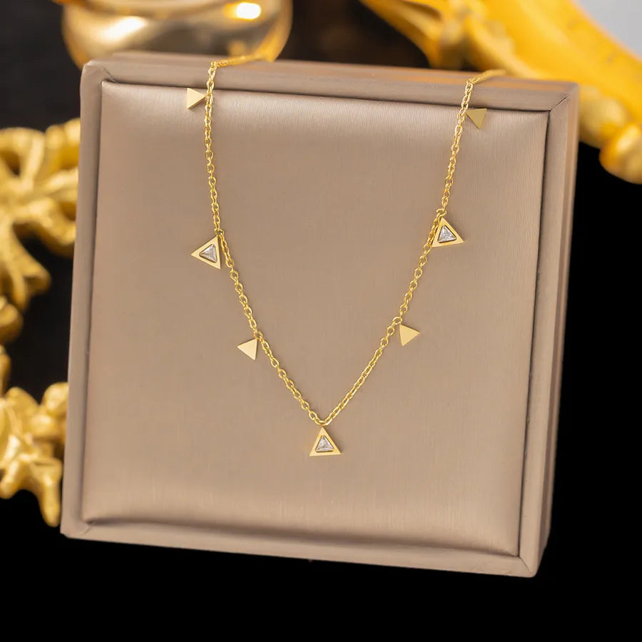 Crystal Fringe Multi-Layer Pendant Necklace