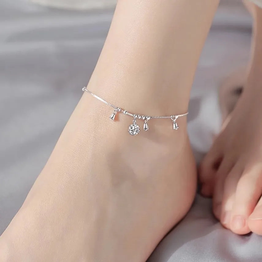 Elegant Bell Charm Women's Ankle Bracelet