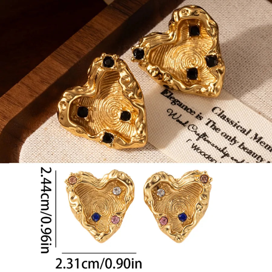 Elegant Titanium Steel Drop Earrings E0904