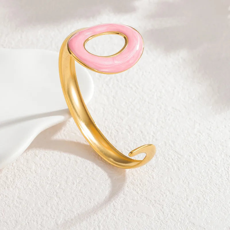 Adjustable Gold Geometric Cuff Bracelet