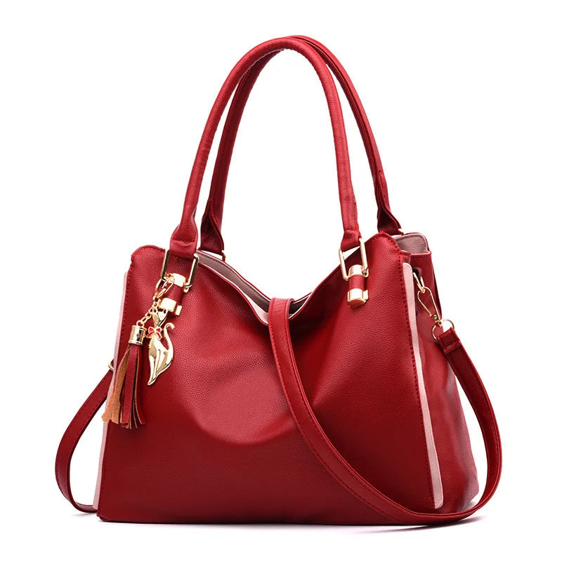 Elegant Soft Leather Shoulder Bag for Women