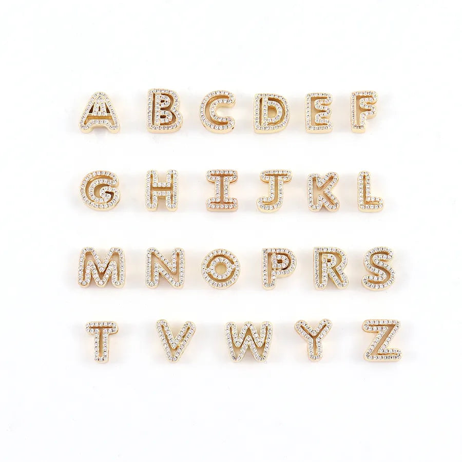 Gold Initial Pendant & Layered Chain Necklace Set