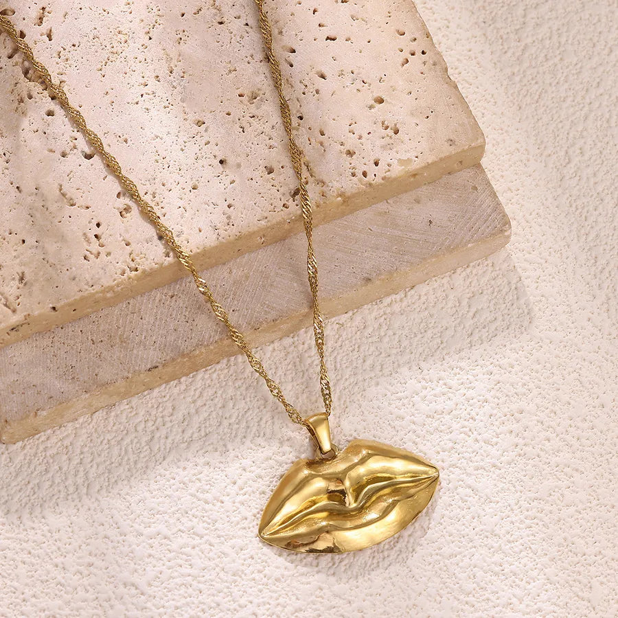 Gold Cross Pendant Necklace for Women