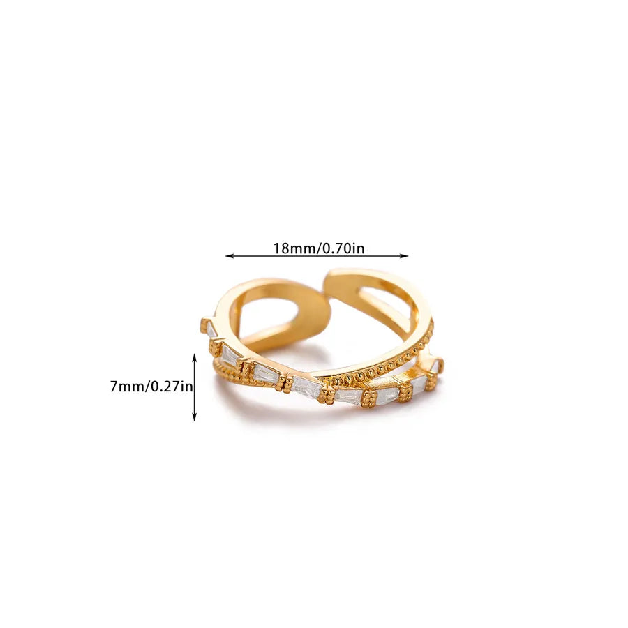 Elegant Heart-Shaped Zircon Ring for Women Average Size 4