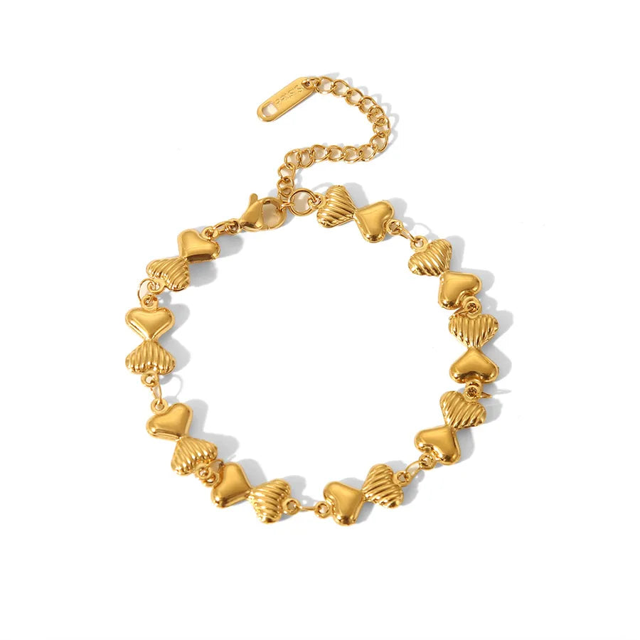 Luxury Titanium Steel Charm Bracelet