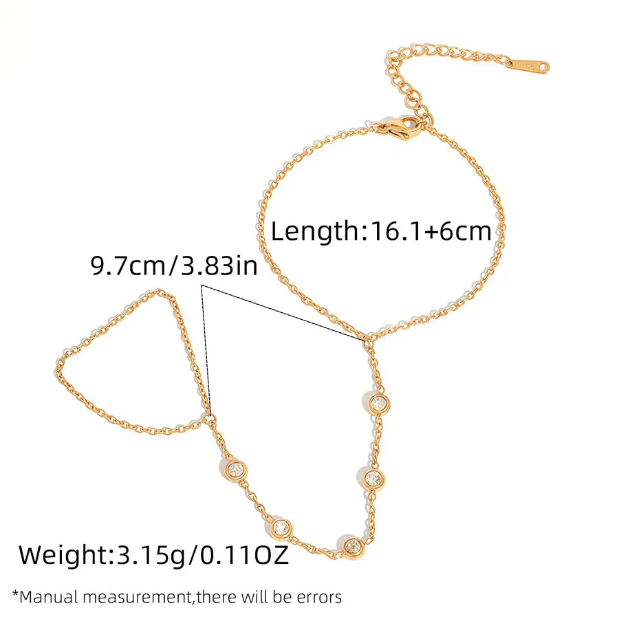 18K Gold PVD Geometric Stainless Steel Pendant