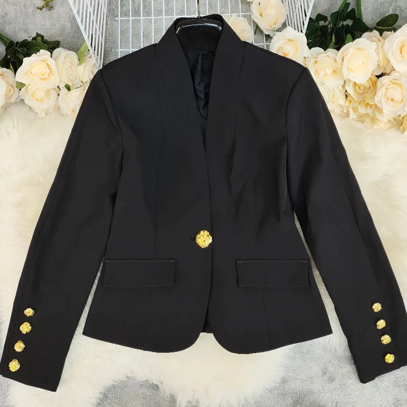 Women's Slim Fit Professional Blazer Jacket