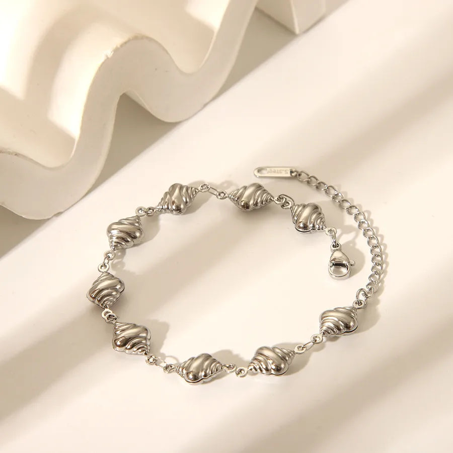 Luxury Titanium Steel Charm Bracelet