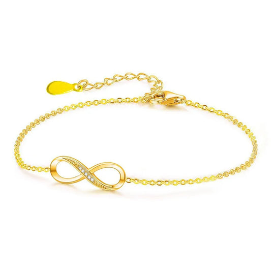 Infinity Titanium Steel Bracelet – PVD Coated