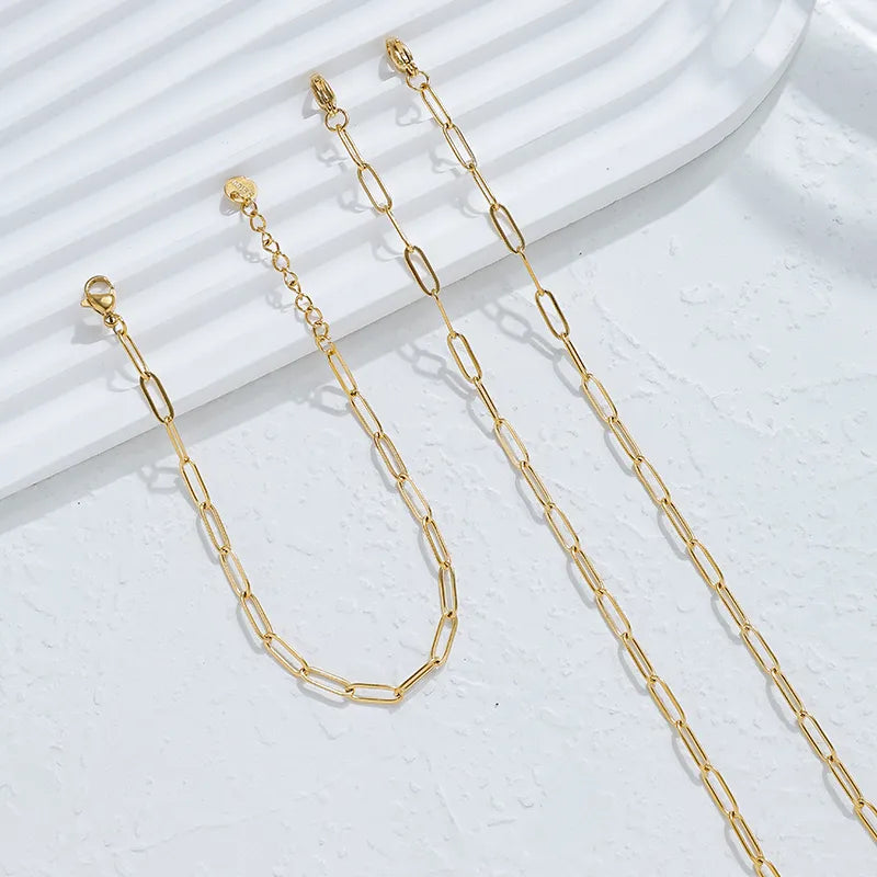 Gold Plated Stainless Steel Unisex Bracelet