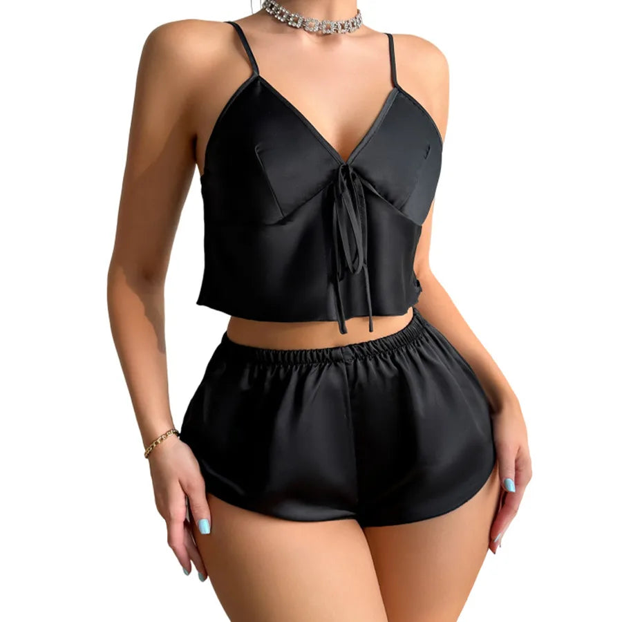 Women's Sexy Summer Pajama Shorts Set