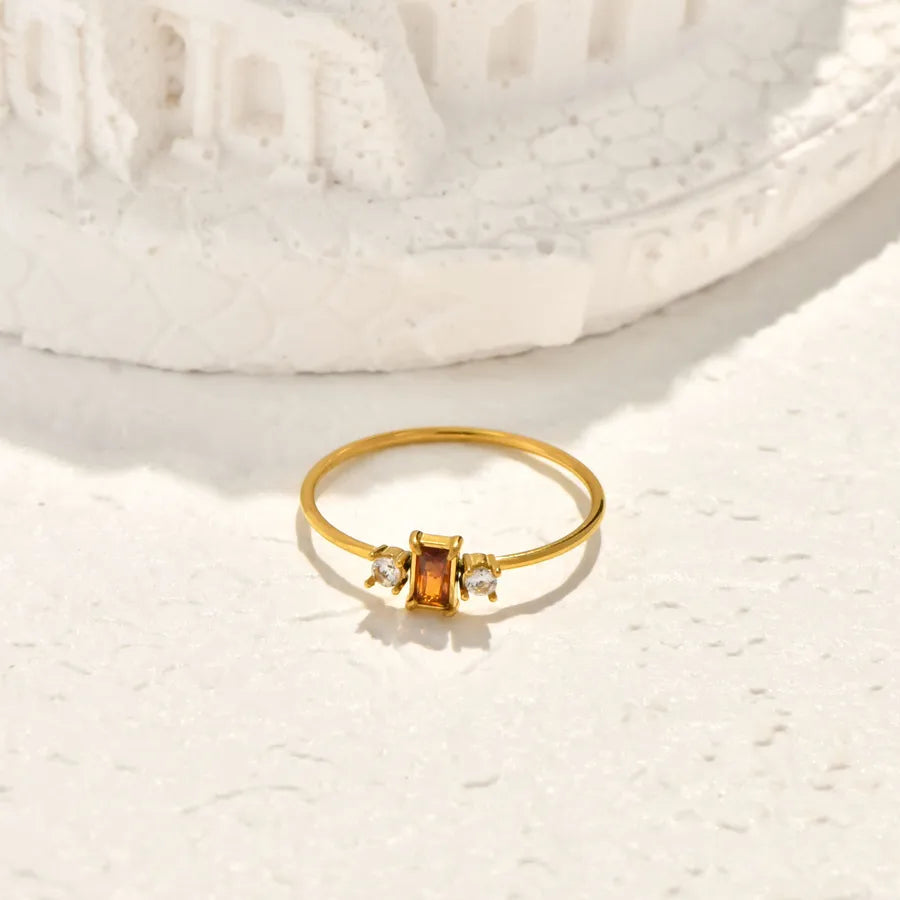 Gold Plated Pearl & Zircon Heart Ring 5773001