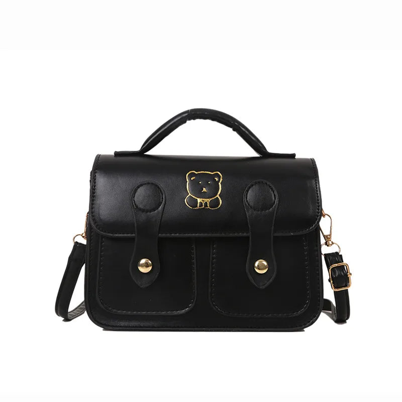Women's Small PU Leather Street Shoulder Bag