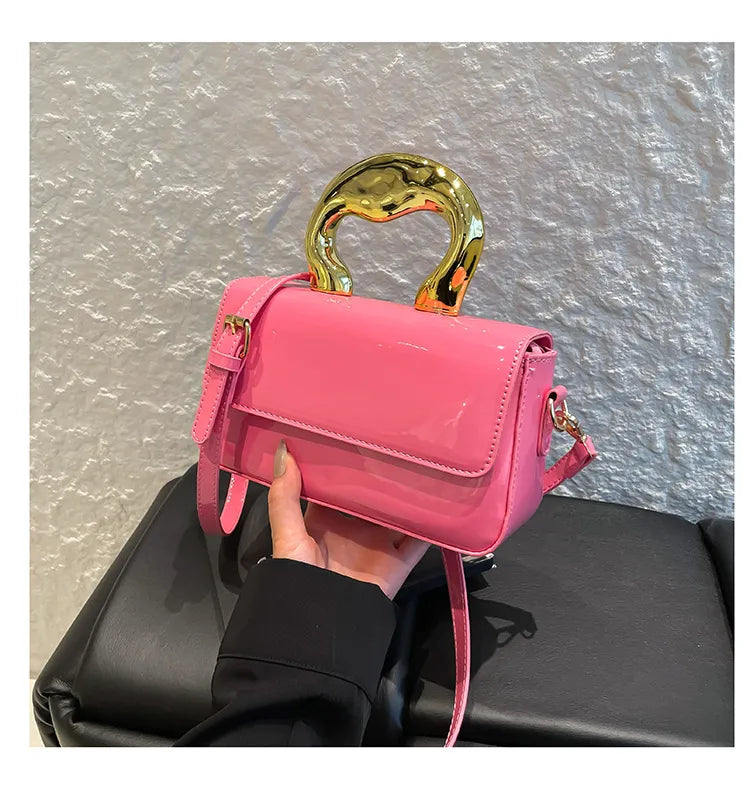 Acrylic Crossbody Phone Bag – Summer Style Pink