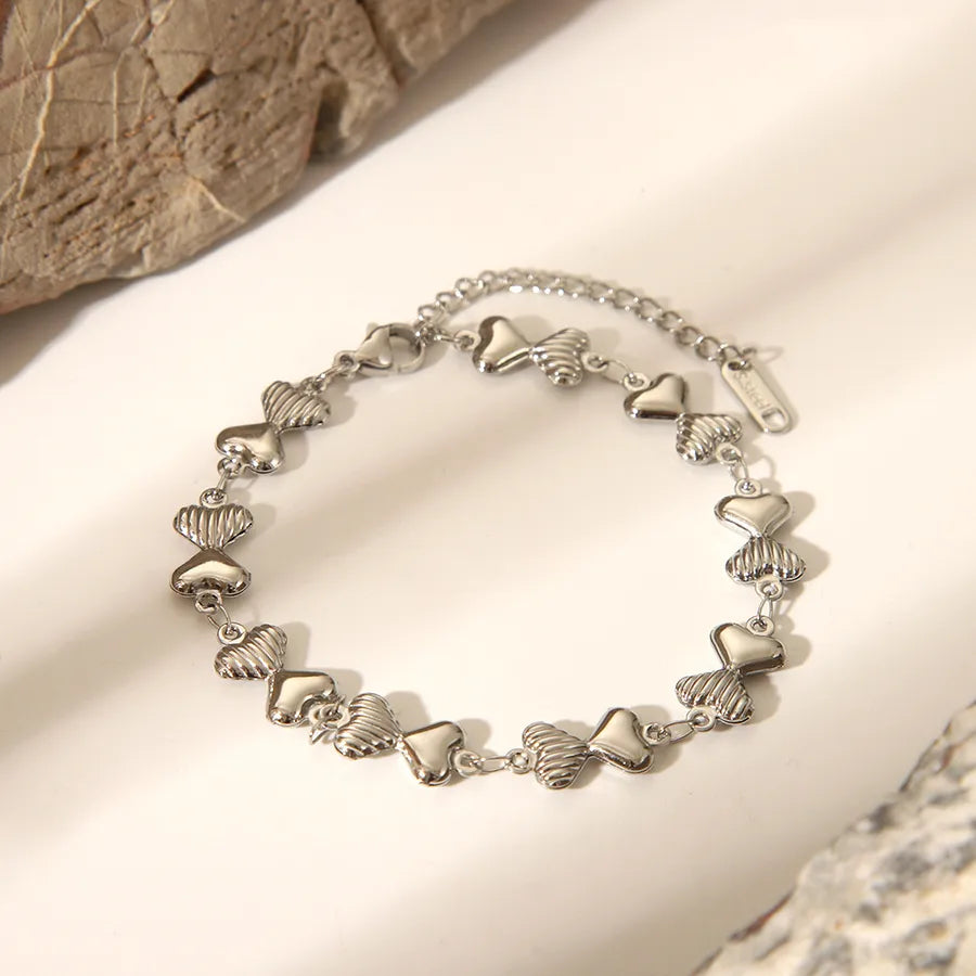 Luxury Titanium Steel Charm Bracelet