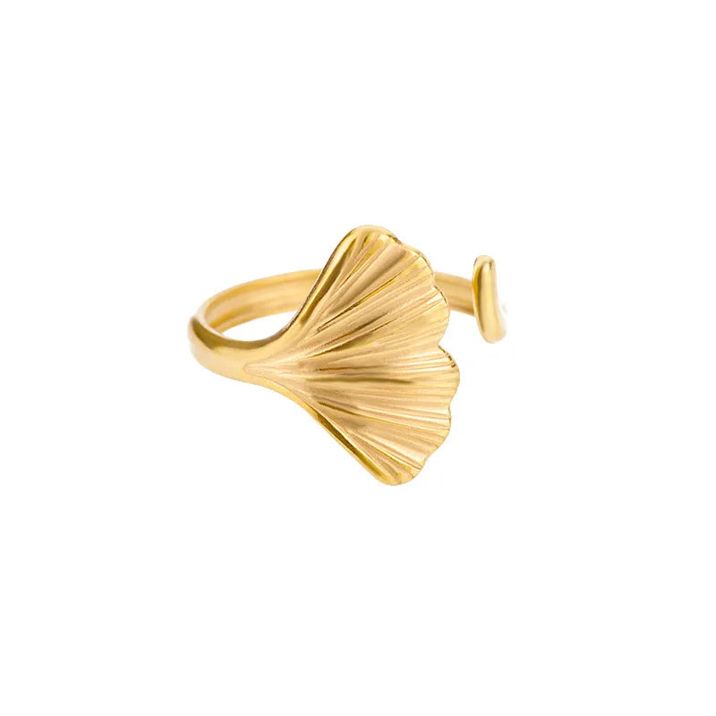 Gold Starfish Adjustable Ring – Stainless Steel 13