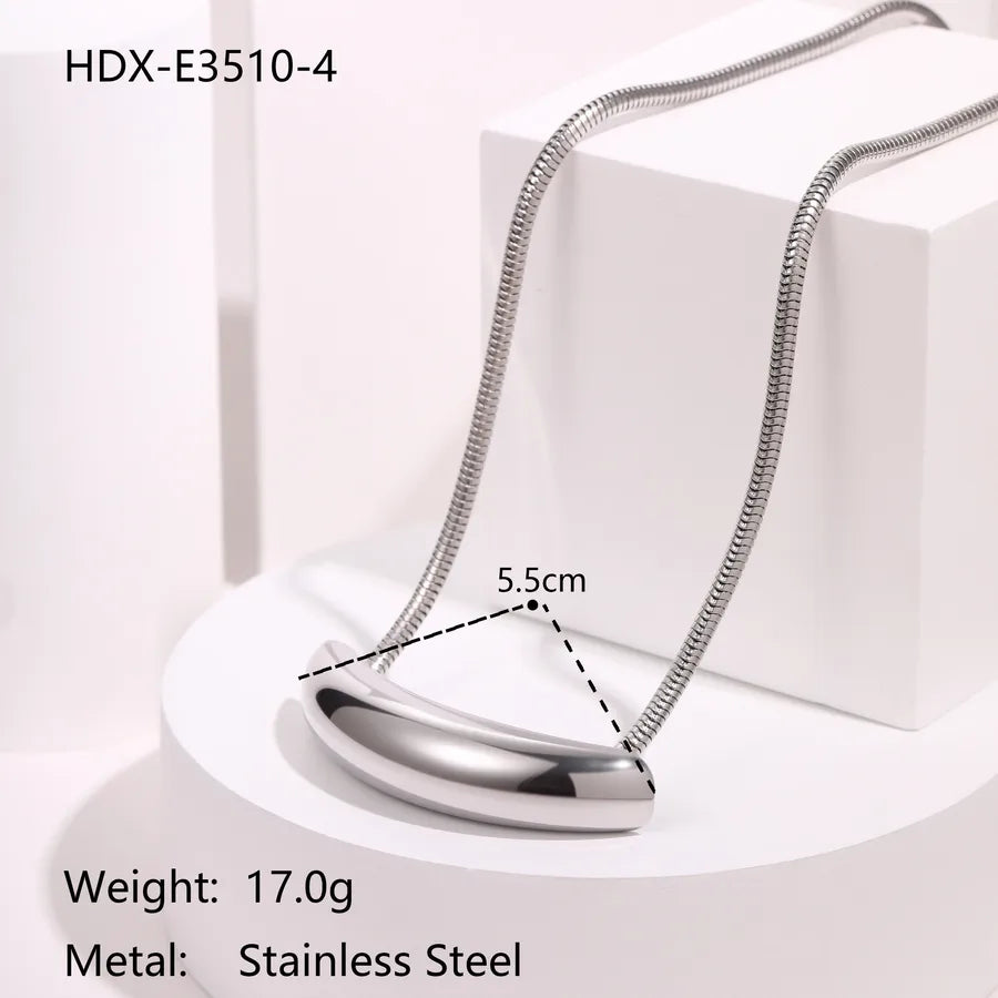 18K Gold Star Pendant Snake Chain Necklace HDX-E3510-4