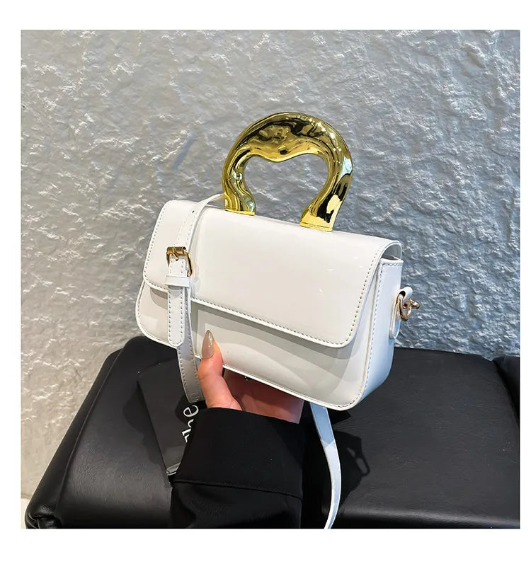 Acrylic Crossbody Phone Bag – Summer Style White