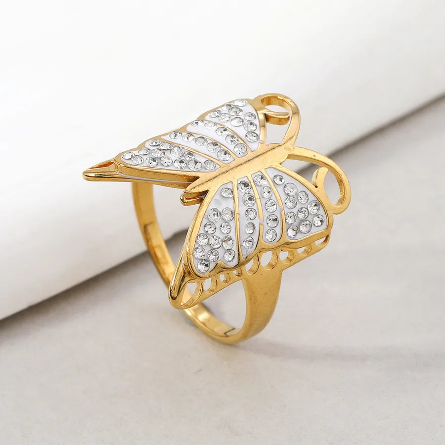 Gold-Plated Zodiac Diamond Ring for Women