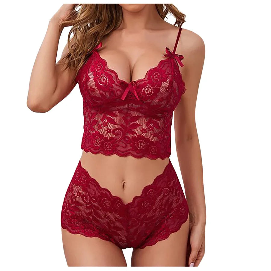 Women's Sexy Lace Lingerie Set