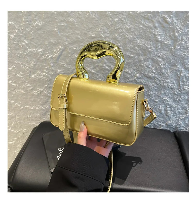 Acrylic Crossbody Phone Bag – Summer Style Gold