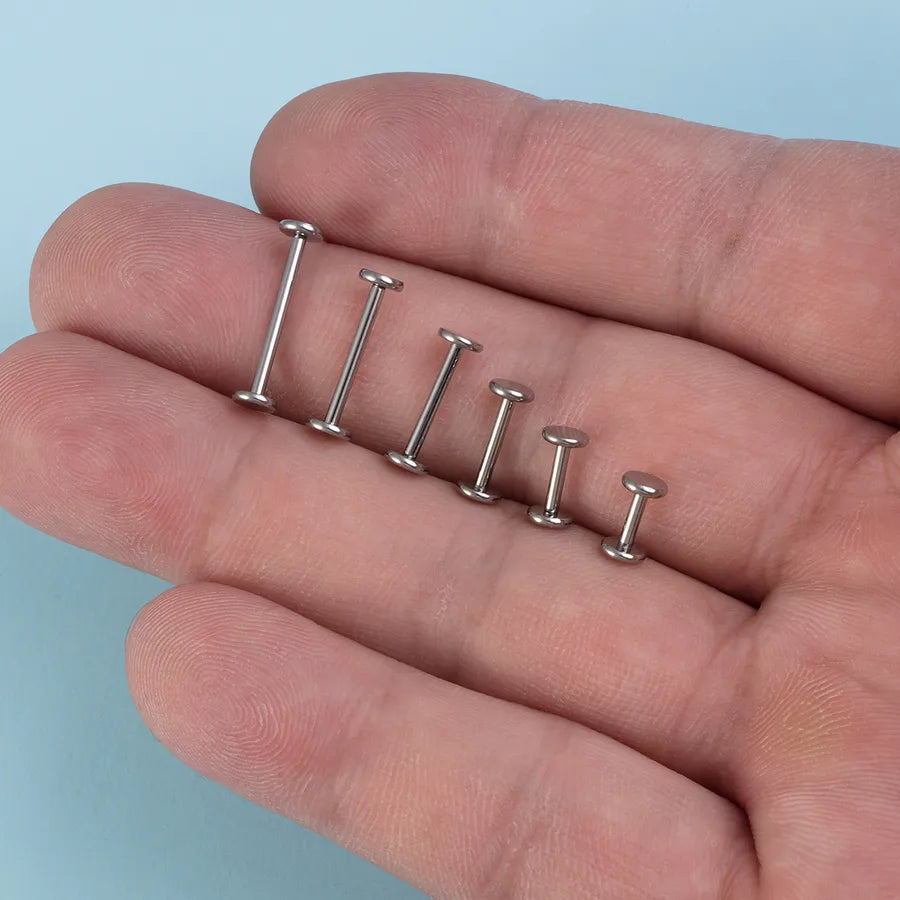 Double-Head Titanium Steel Ear Studs