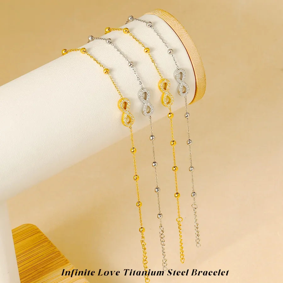 Infinity Stainless Steel Bracelet – PVD Coated