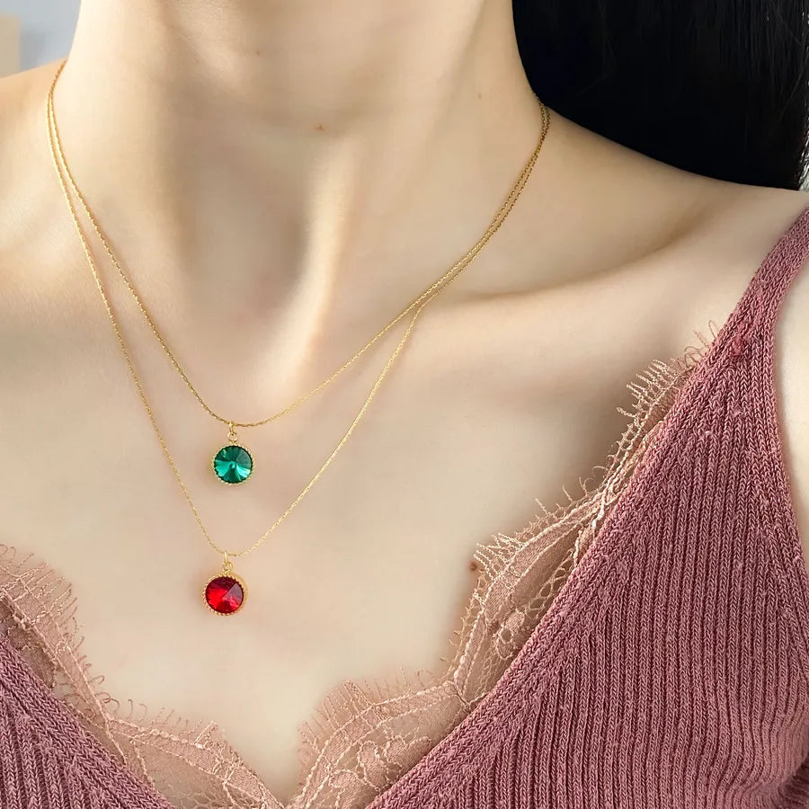 Minimalist Gold-Plated Titanium Necklace