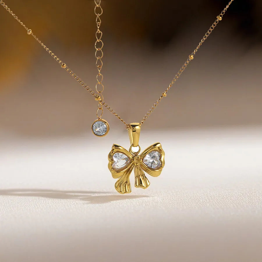 Elegant Butterfly Pendant Necklace for Women