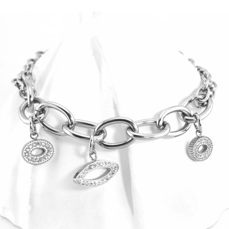 Unisex Titanium Steel Geometric Bracelet