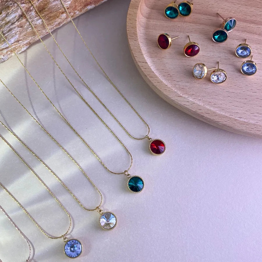 Minimalist Gold-Plated Titanium Necklace