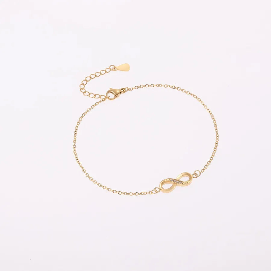 Infinity Titanium Steel Bracelet – PVD Coated