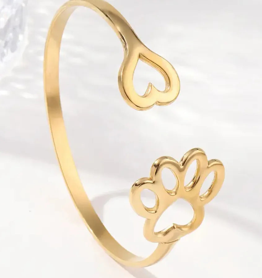 Unisex Titanium Steel Wide Cuff Bracelet WSZ004-2 Adjustable Opening