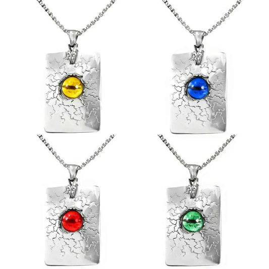 Men's Retro Eagle Pendant Necklace - Stainless Steel