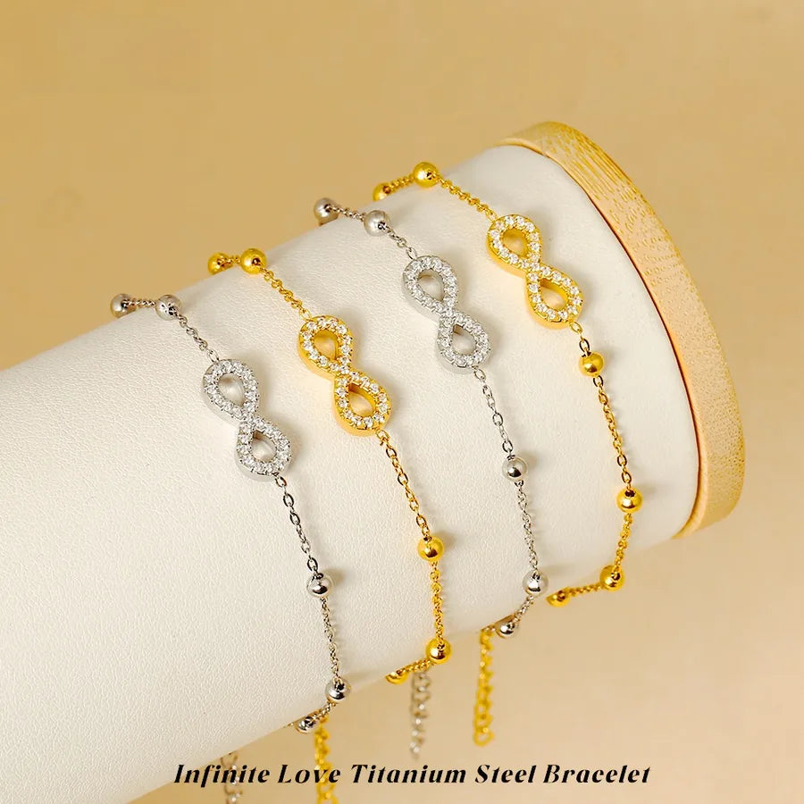 Infinity Stainless Steel Bracelet – PVD Coated