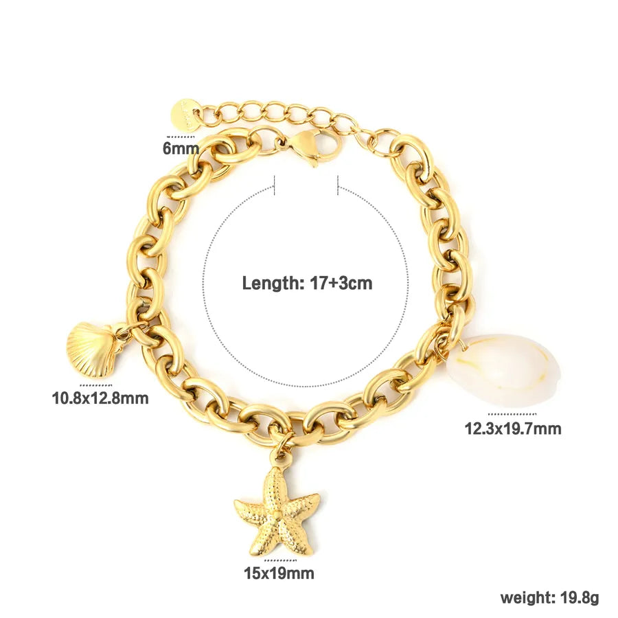 18K Gold Open Hand Bangle Bracelet for Women BR285101G