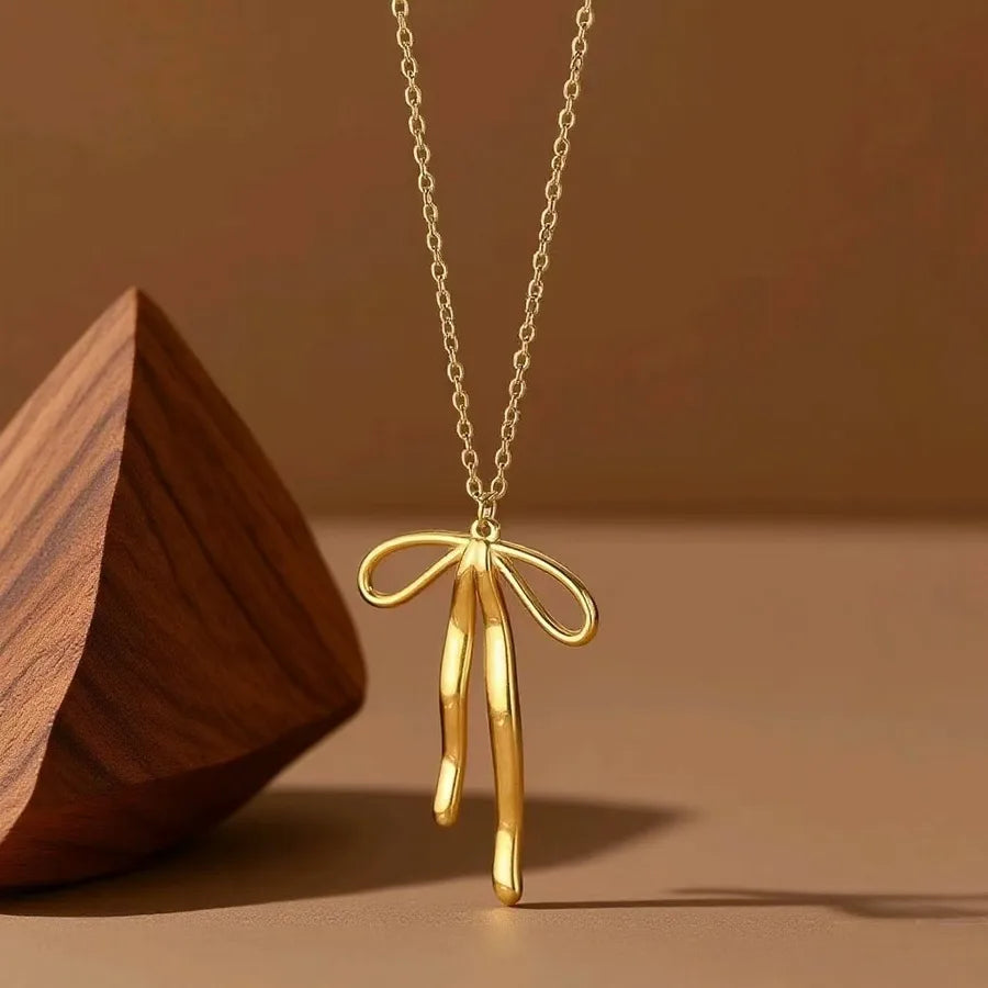 Titanium Steel Heart Pendant Necklace