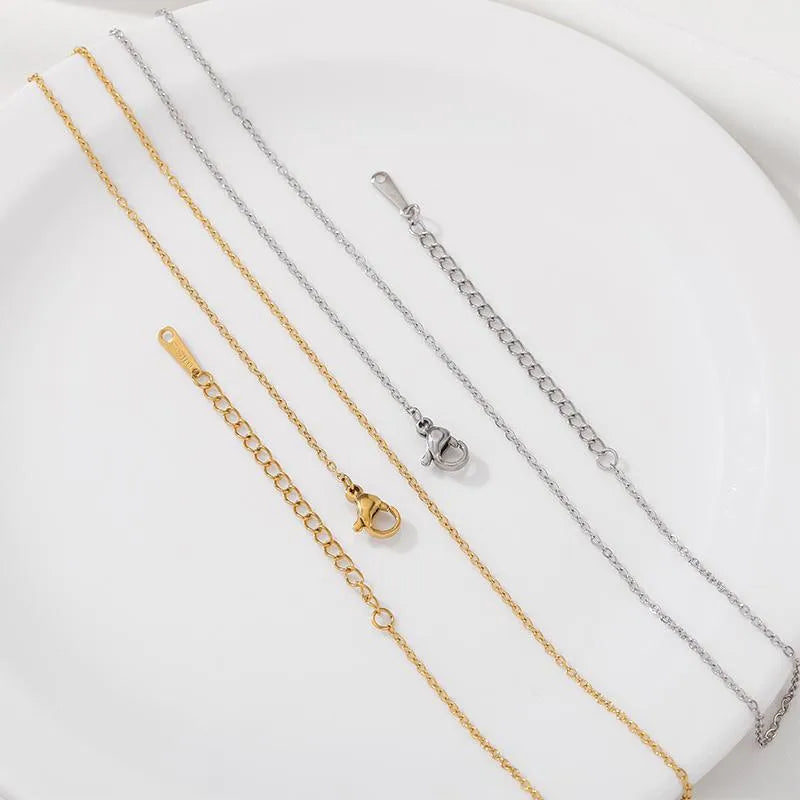 Unisex Titanium Steel Snake Chain Necklace