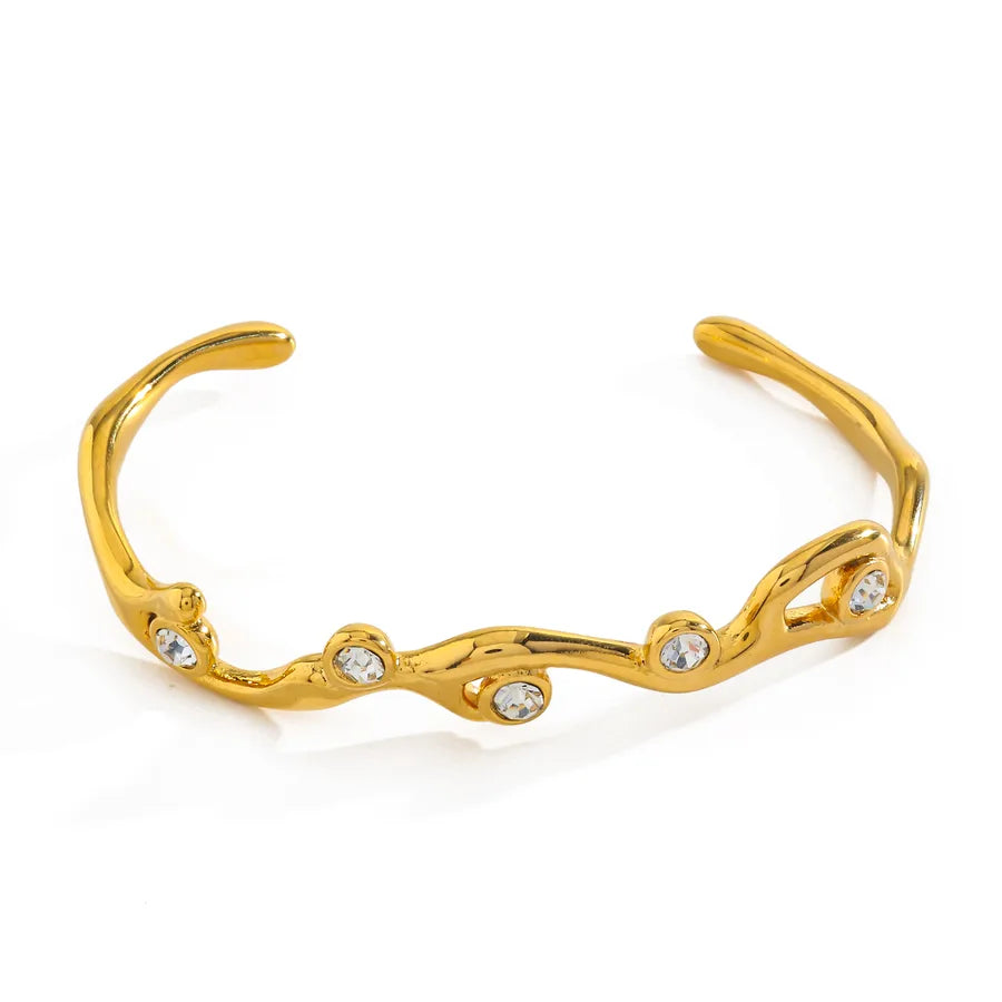 18K Gold Plated Stainless Steel Women's Bracelet