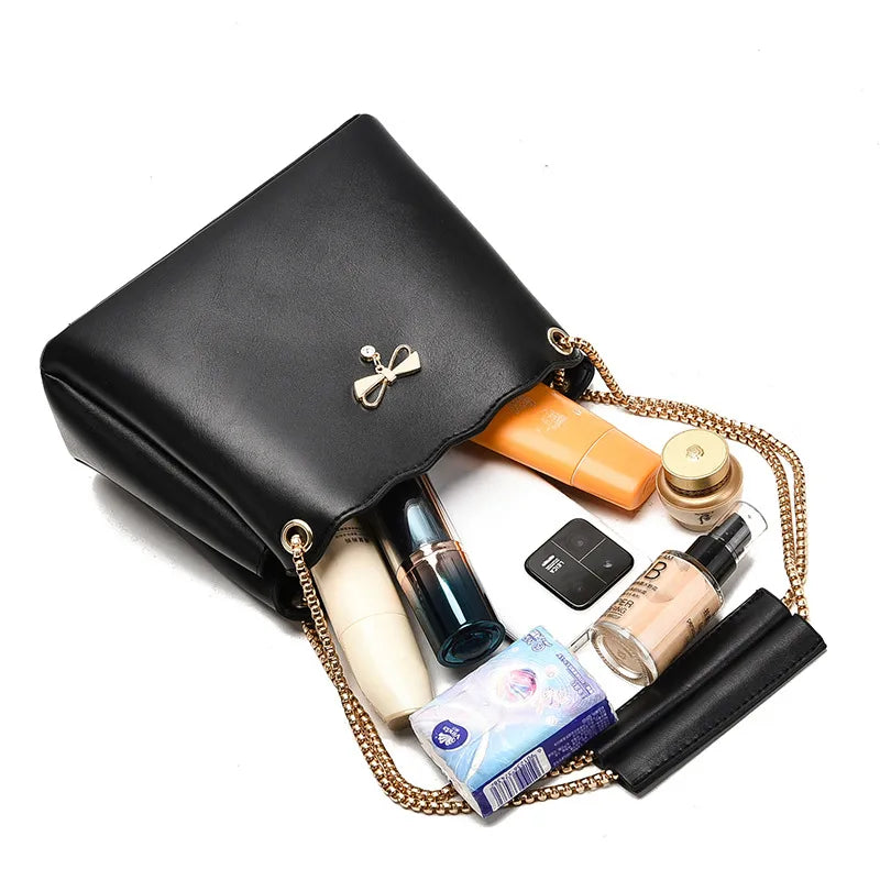 Elegant Butterfly Knot Crossbody Handbag